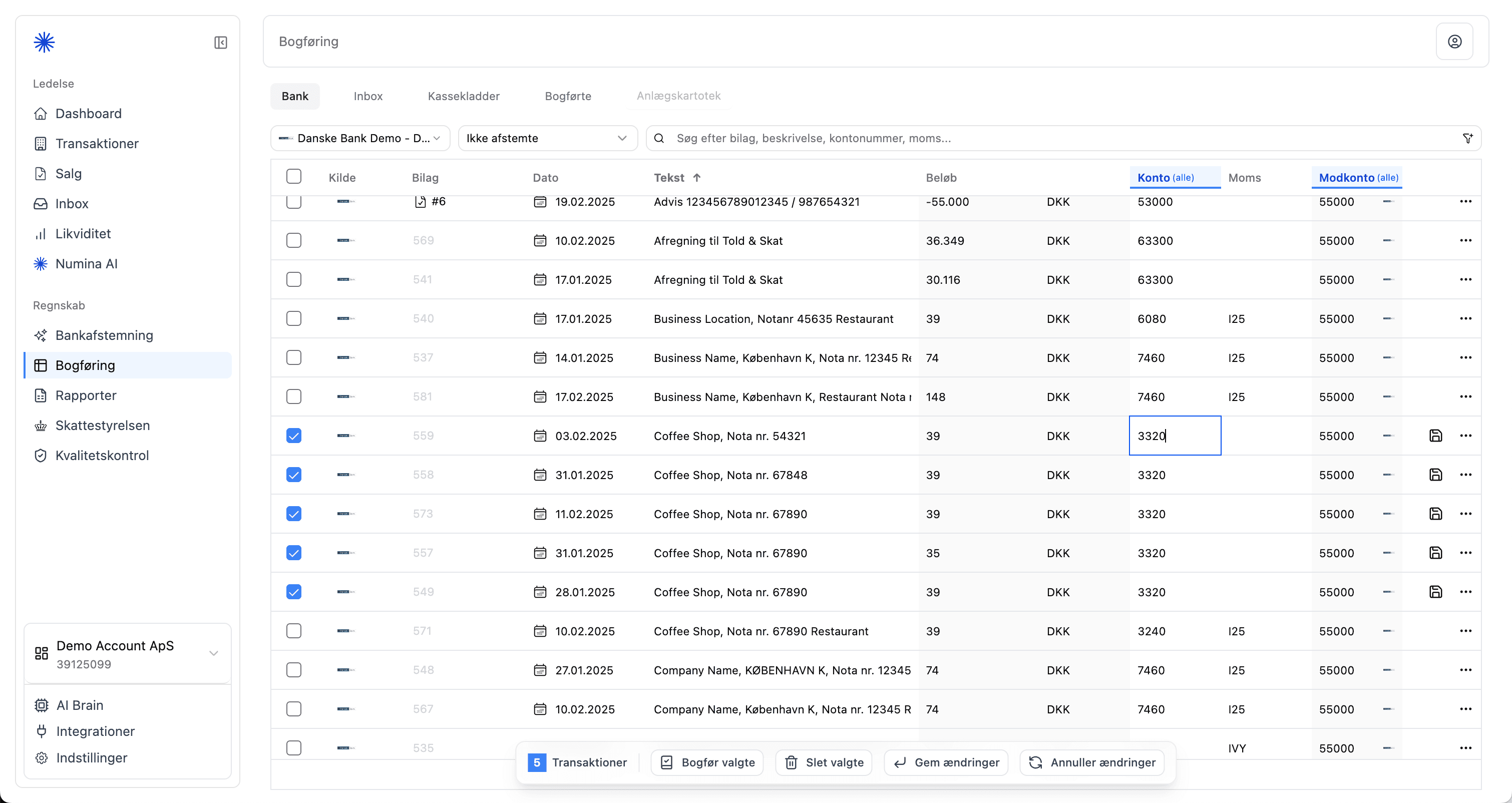 Numina Platform Screenshot